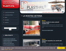 Tablet Screenshot of nuovaplastifil.com